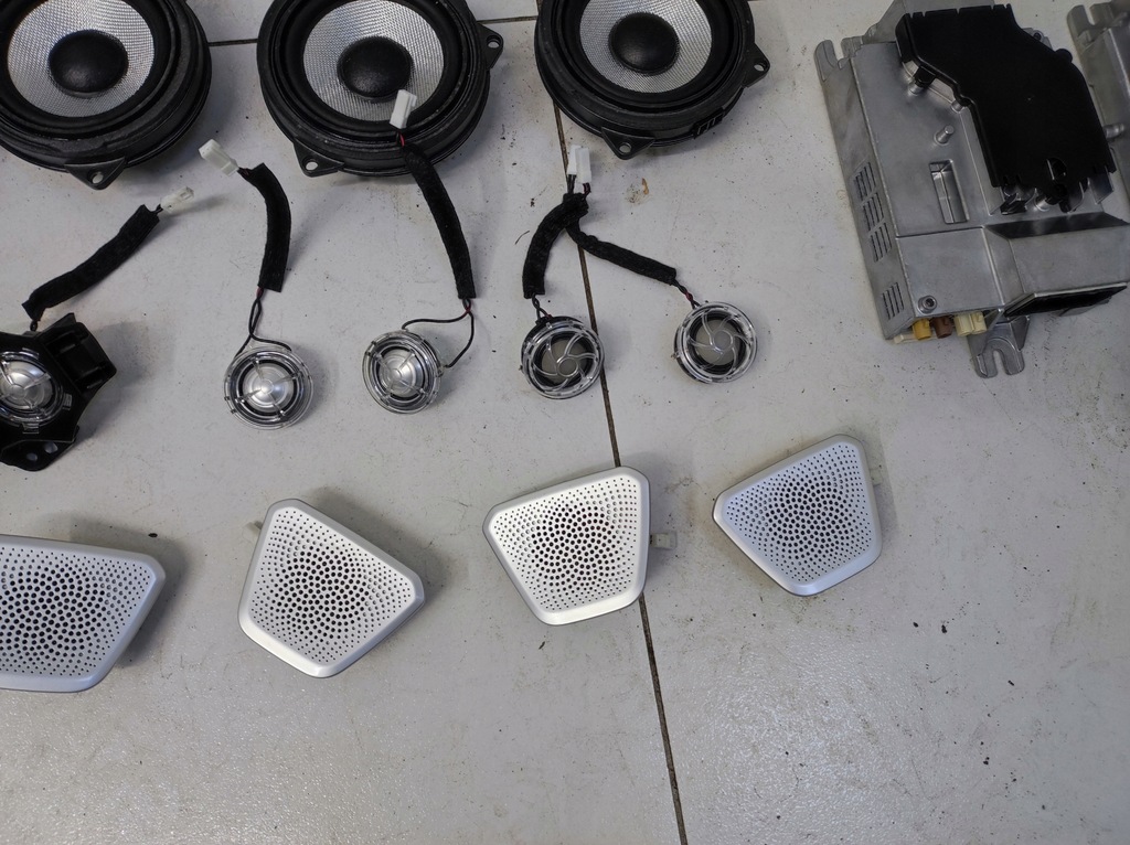 фото №6, Аудіосистема набір динаміків bowers wilkins підсилювач kpl bmw xm g09