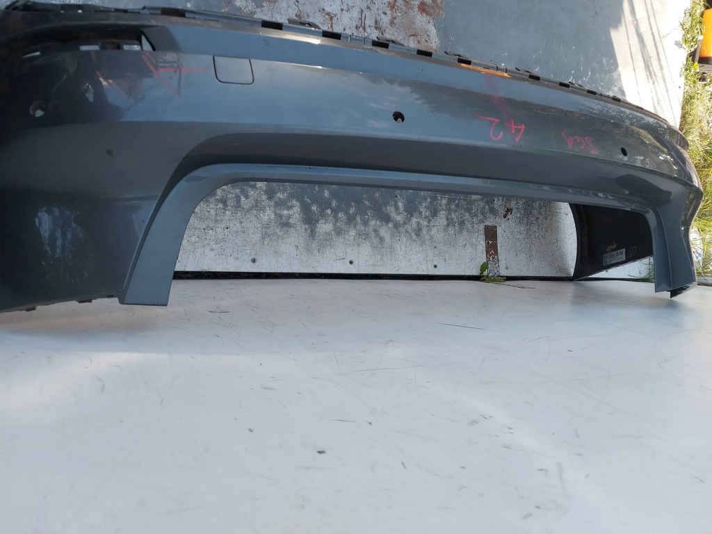 фото №6, Audi a4 s4 b9 8w9 15-19 бампер задний задняя