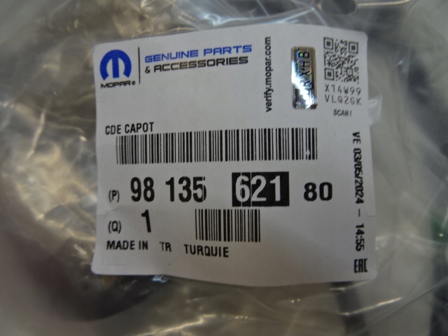 фото №9, Citroen ds7 трос открывания капот nowa