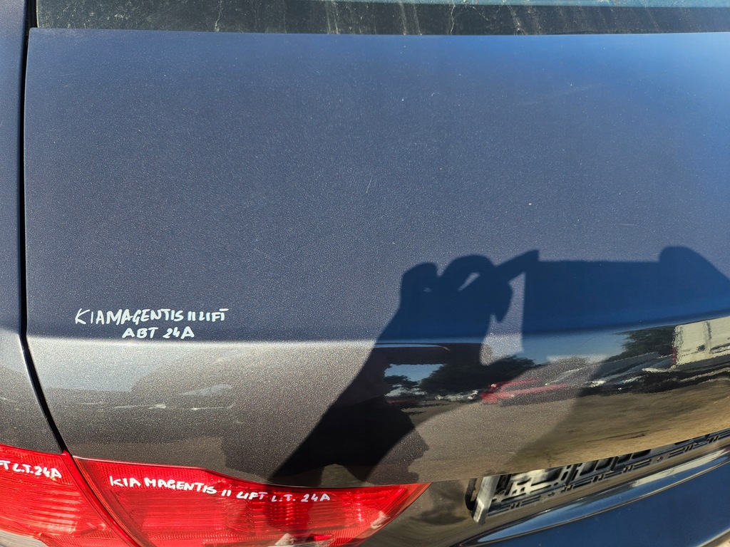 фото №5, Kia magentis ii lift кришка багажника багажника abt sedan