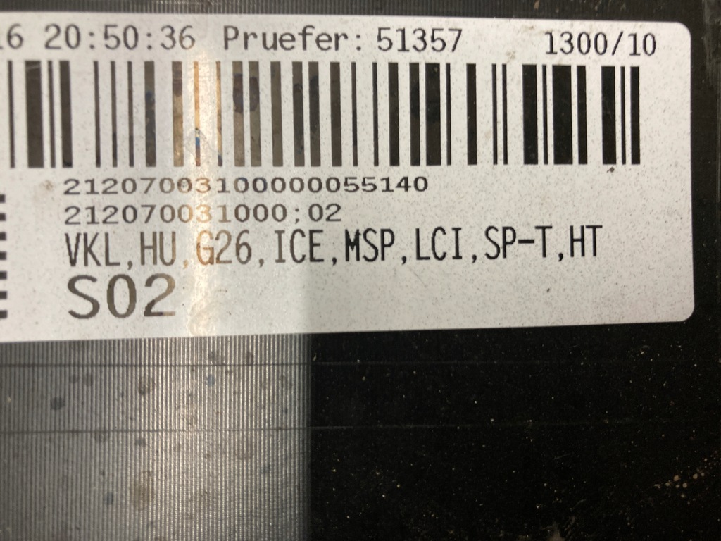 фото №15, Bmw 4 g26 lci m набір накладка бампера задня дифузор orygi.