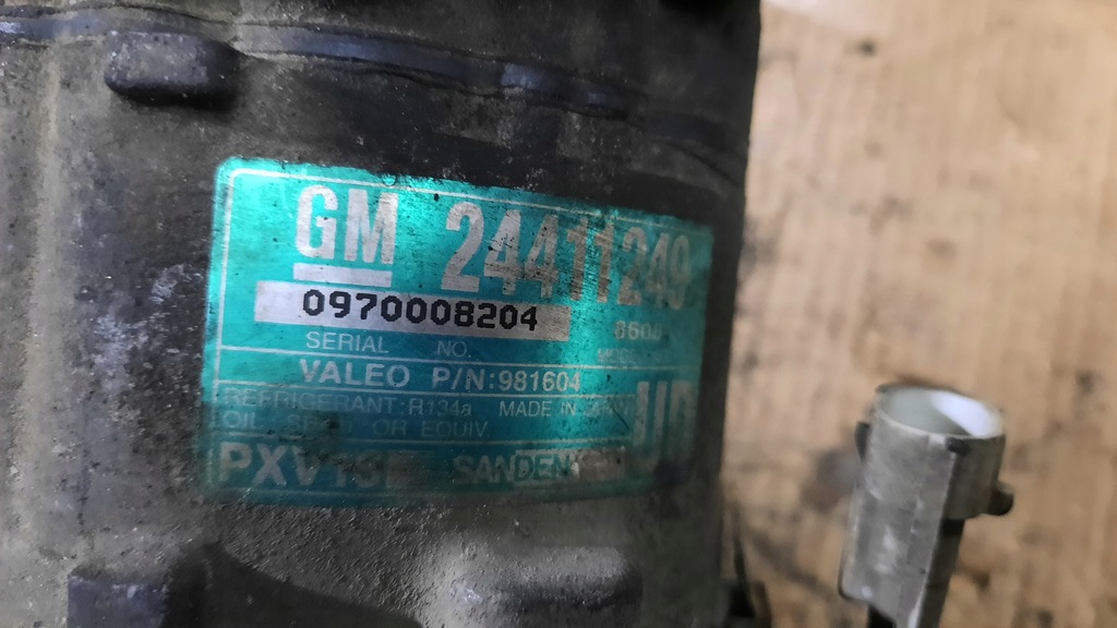 фото №5, Компресор кондиціонера opel vectra 2.2d 02r