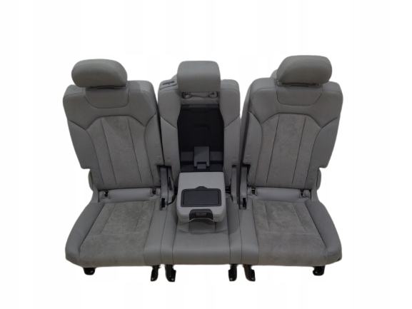 фото №1, Заднее сиденье задняя раздельная подстаканник кожа alcantara audi q7 4m