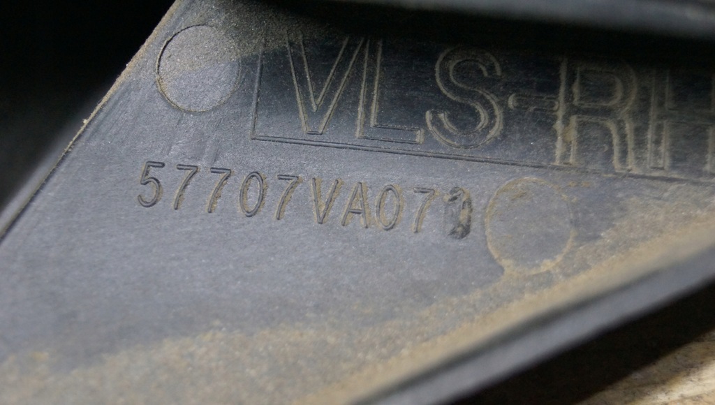 фото №11, Subaru wrx кронштейн бампера правый задняя 57707va070