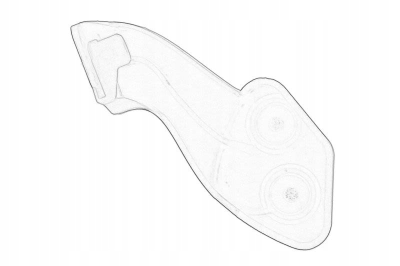 Кронштейн бампера задняя l/p opel corsa e 13250392 1.0-1.6 09.14- Киев