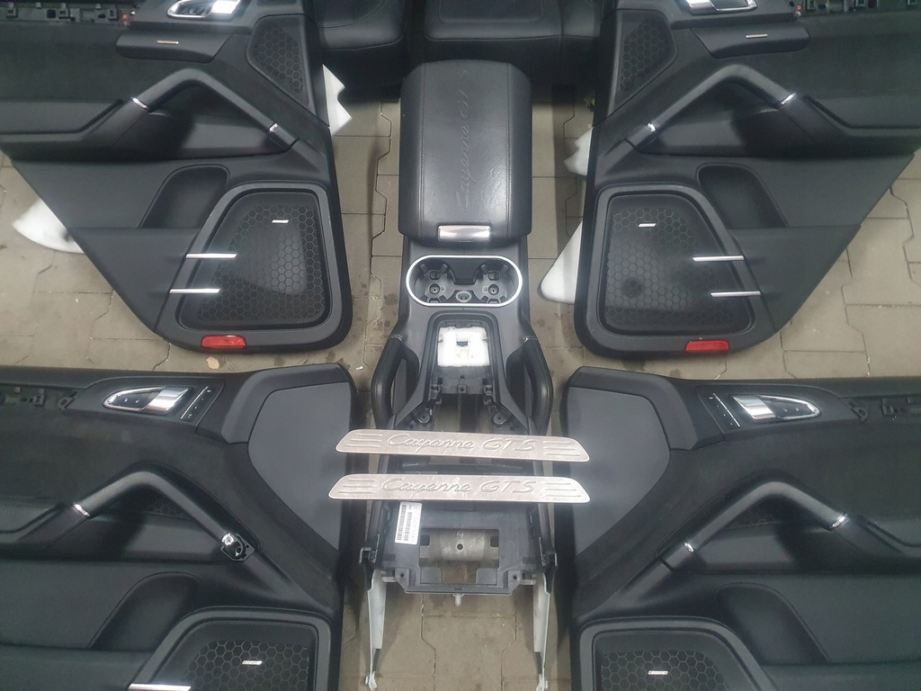 фото №7, Сиденья обшивки обивка porsche cayenne 7p5 gts комплект