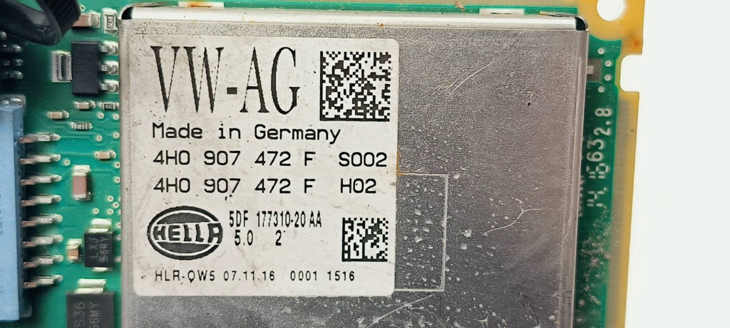 фото №4, Модуль 4h0907472f led audi a8 d4