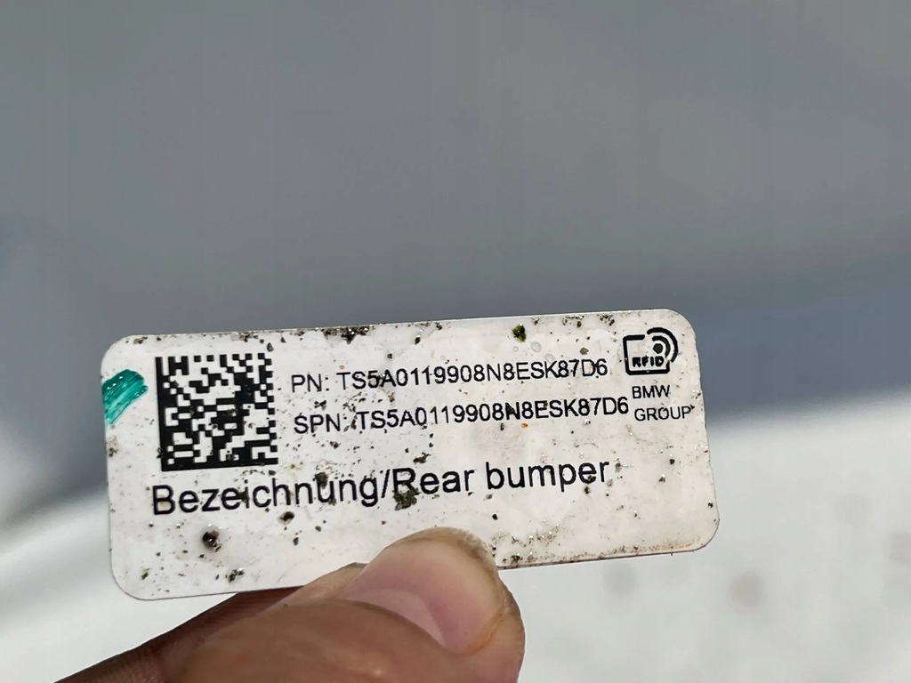 фото №11, Балка усилитель bmw g60 седан seria 5 бампер задняя задний