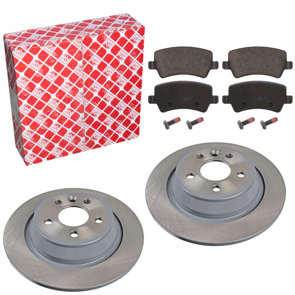 фото №1, Febi тормозные диски + тормозные колодки задняя do ford galaxy mk2 s-max