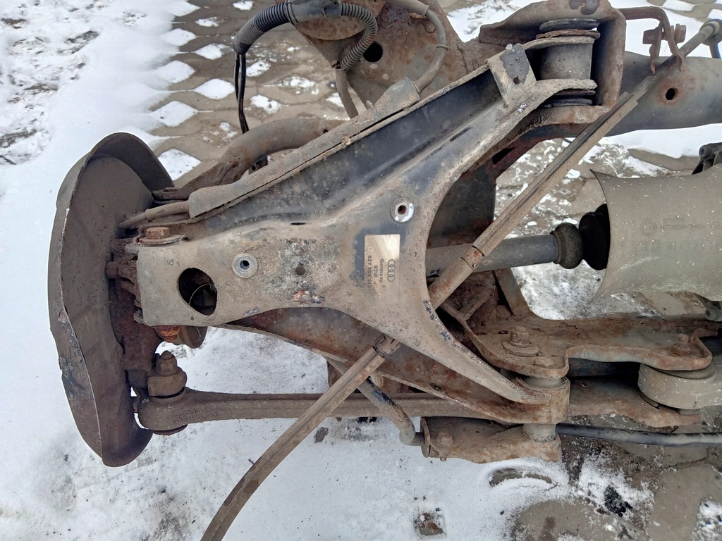 фото №12, Подвеска балка задняя audi a6 c5 kombi allroad quattro