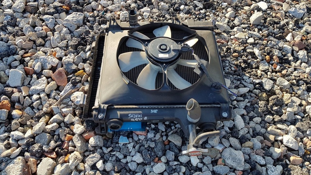 фото №7, Комплект радиатор вентилятор suzuki alto 1.0