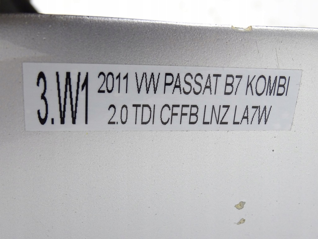 фото №14, Капот крышка двигателя vw passat b7 3a la7w