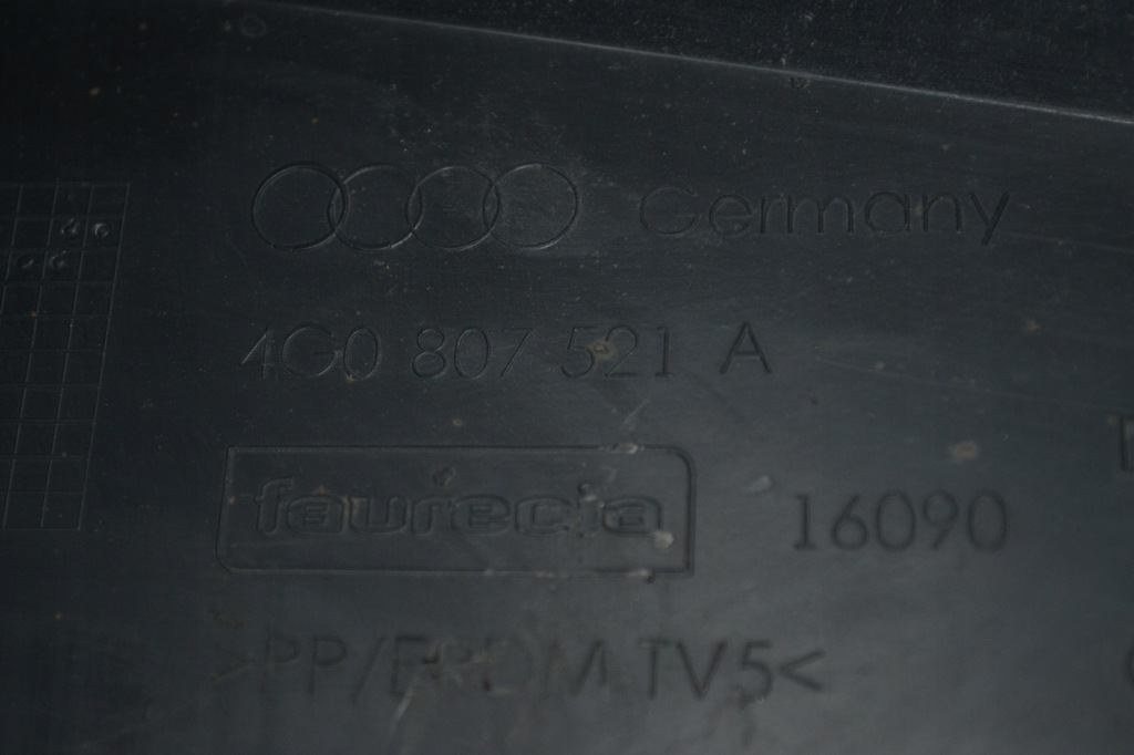 фото №9, Накладка спойлер бампера задняя audi a6 c7 4g0807521a