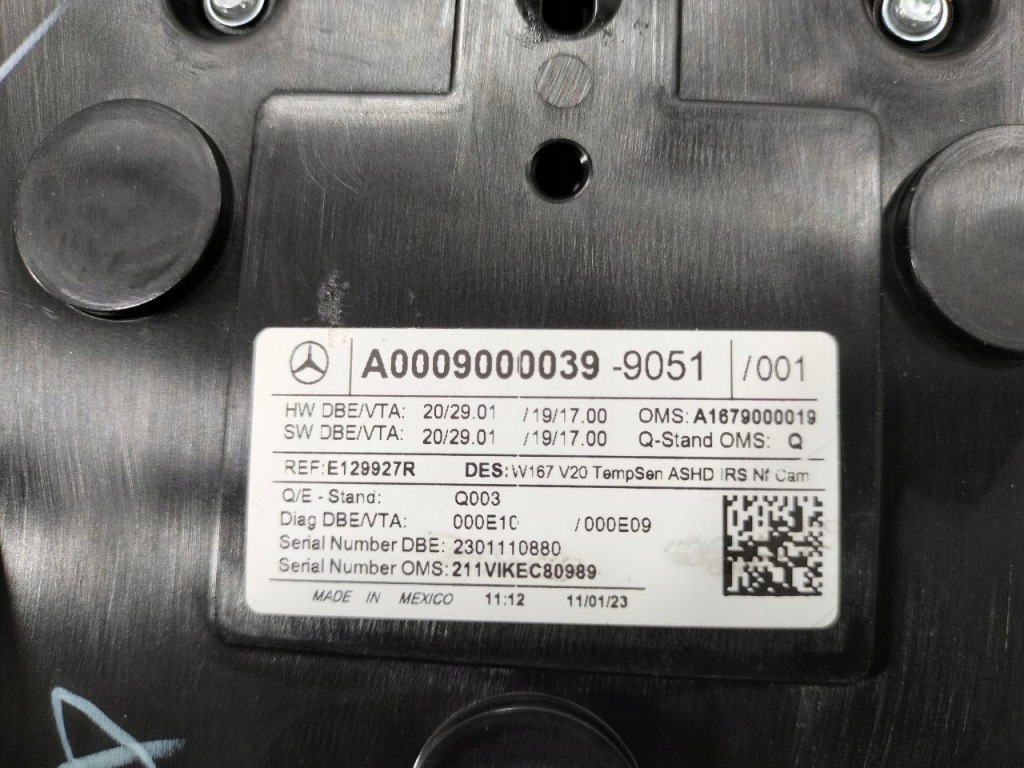 фото №15, Mercedes gle w 167 лампа освітлення кабіни a0009000039-9051