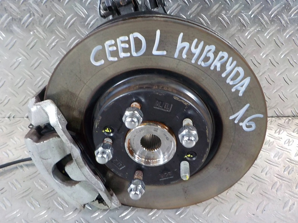 фото №5, Kia ceed iii 1.6 гібрид 18- поворотний кулак амортизатор лівий перед передній