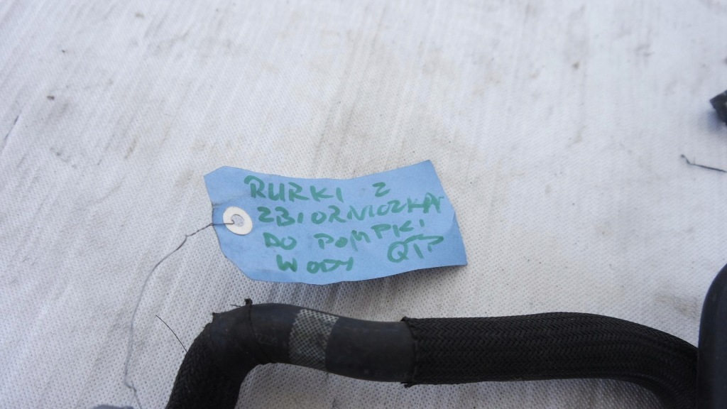 фото №2, Wąż труба бачок розширювальний quattroporte