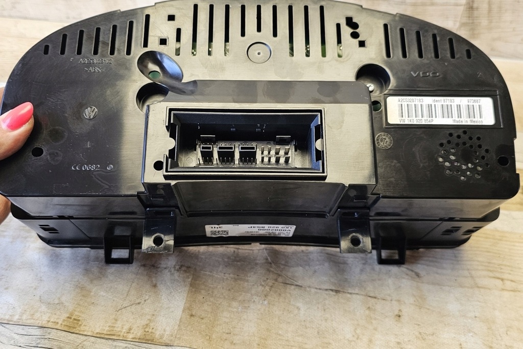 фото №8, Лічильник vw jetta iii 1k2 1k0920854p 1.6l бензиновий 75kw 2008