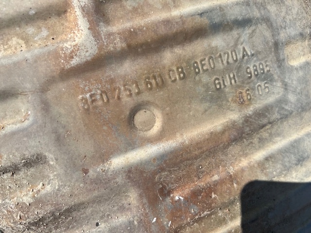 фото №8, Гасник вихлоп audi a4 b7 2.0 tdi оригінал