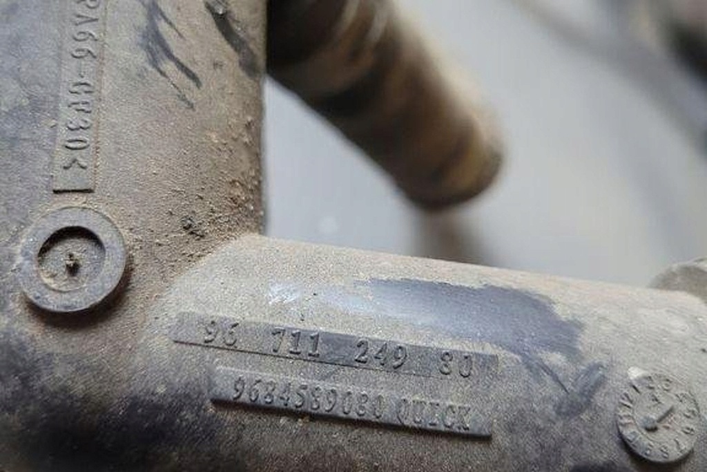 фото №10, Труба охолодження peugeot 208 9671124980 1.6l дизель 68kw 2014