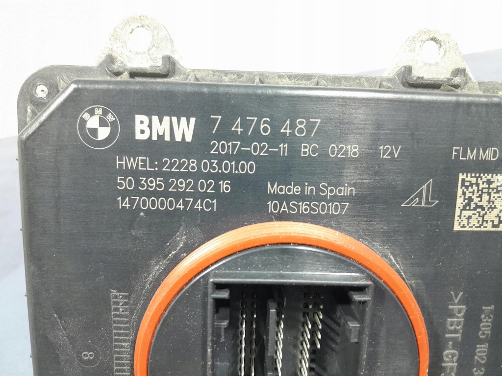 Bmw 5 g30 g31 блок розжига модуль led 7476487 Оригинал
