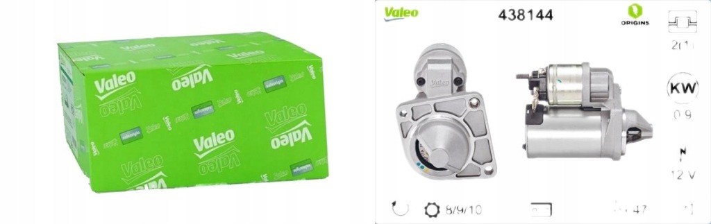 Купить Valeo стартер fiat stilo 438144