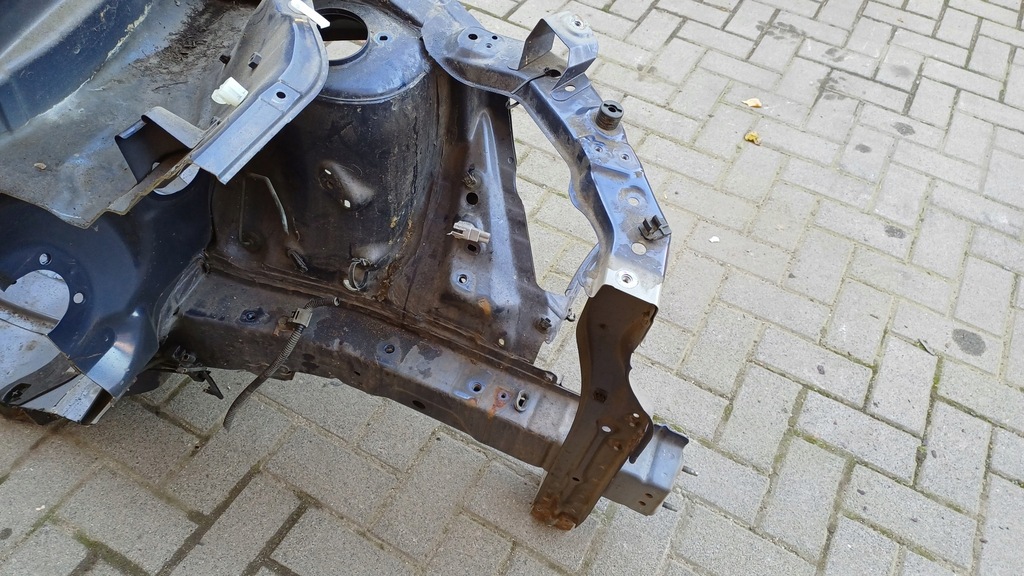 фото №5, Daihatsu materia блок двигателя порог лонжерон левая передняя