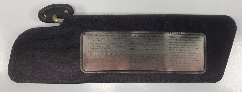 фото №4, Козырёк защита левый перед mazda mx-5 ii nb europa