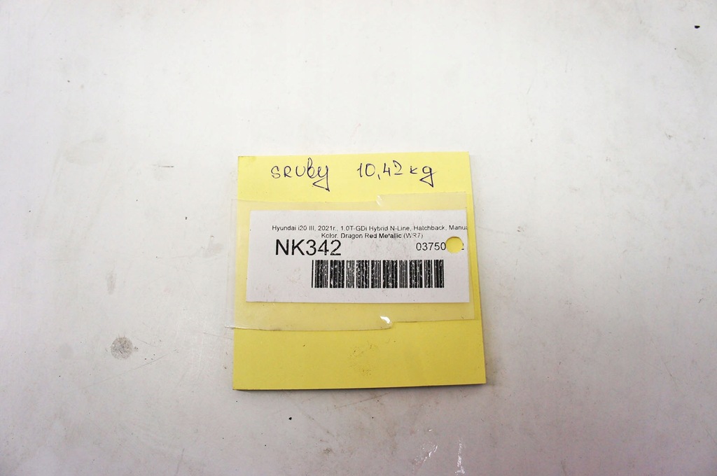 фото №6, Nk342 hyundai i20 iii болти гайки podkładk 10kg