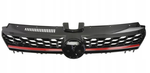 фото №1, Vw golf vii решётка радиатора решётка радиатора gti czarny/czerwony