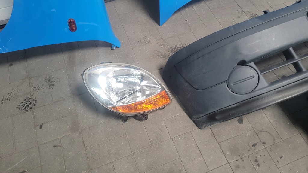 фото №8, Renault kangoo i lift 04r 1.5 dci капот крила лампи бампер набір