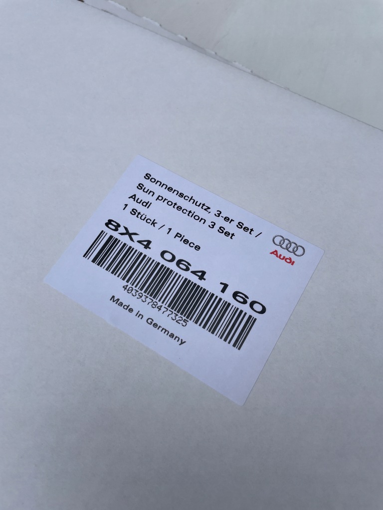 фото №6, Защита przed солнце 8x4064160 audi a1 s1 8x sportback nowe оригинальные