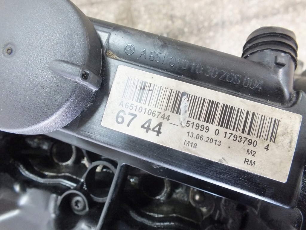 фото №5, Двигатель 651901 mercedes w176 1.8 cdi