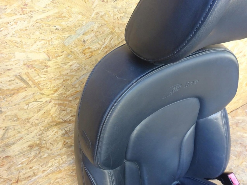 фото №10, Audi q5 8r сиденье правый перед передний кожа s-line