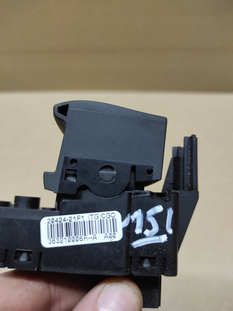 Рычаг ручка кнопка тормоза ручного renault scenic 3 363210006r Оригинал