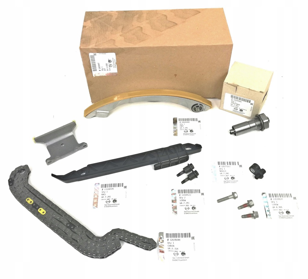 фото №1, Oryg набір ланцюга розподільного валу ланцюг opel astra j insignia a