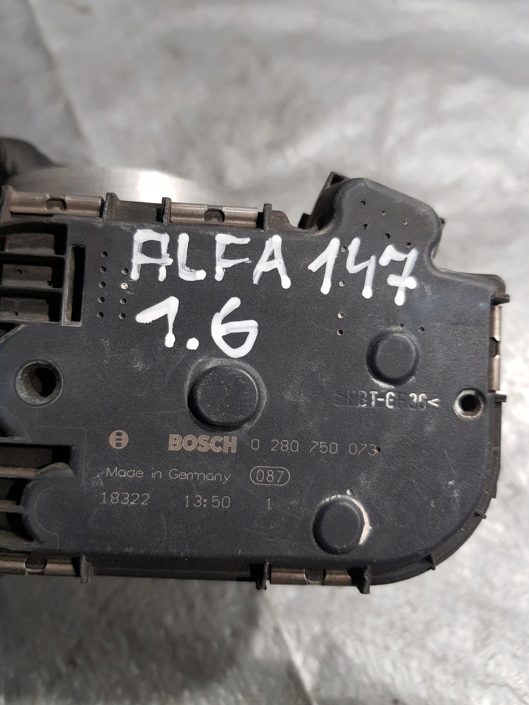 фото №6, Alfa romeo 147 1.6 16v дроссельная заслонка 0280750073