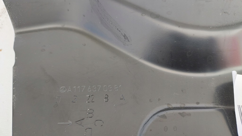 фото №8, Mercedes cla c117 w117 крыло левый задняя ниша nowe