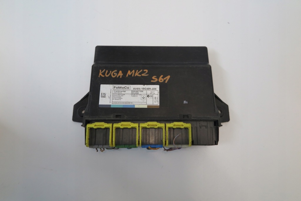фото №1, Модуль комфорта ford kuga mk2 av6n-19g481-am
