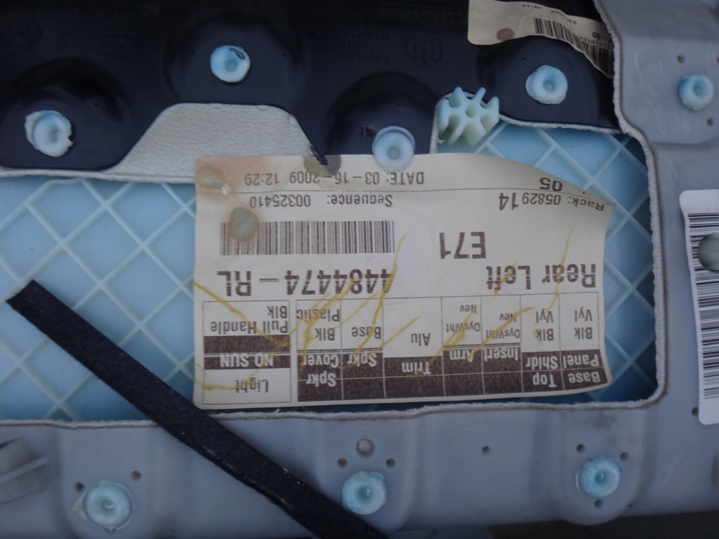 фото №6, Обшивка двері лівий задня bmw x6 e71