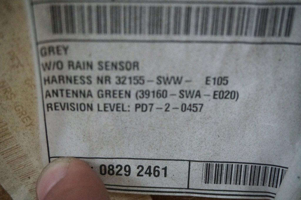 фото №13, Honda crv iii 2007r стеля стеля 8320bsww e221 nh643l