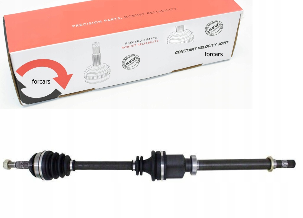 фото №1, Приводной вал правая nissan x-trail ii t31 2.5 4x4 renault koleos i 2.5 4x4 механическая коробка передач