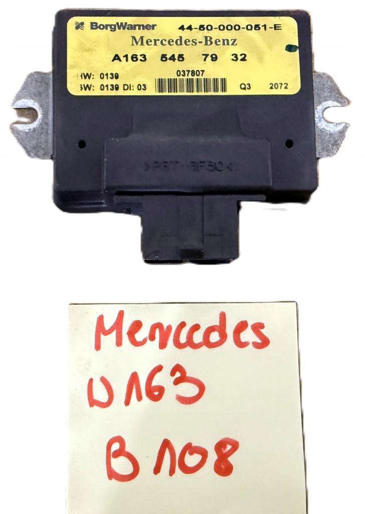 Купить Модуль блок управления редуктор mercedes ml w163 a1635457932