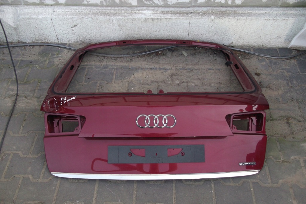 фото №1, Крышка багажника задняя крышка audi a6 c7 4g0 kombi