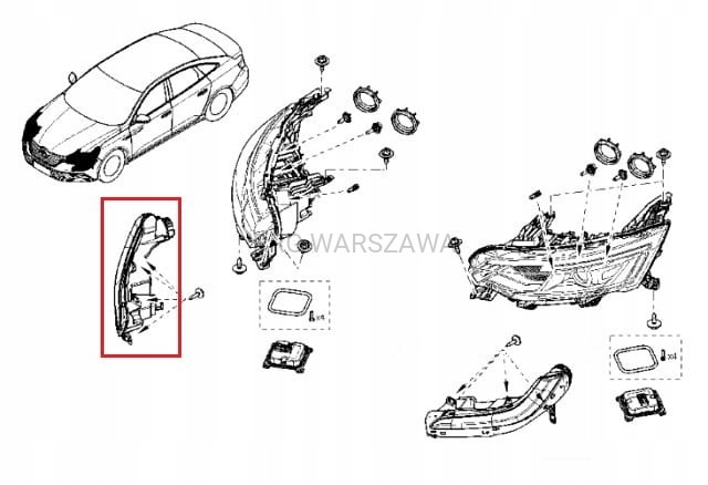 фото №7, Лампа led правый перед renault talisman 266009562r
