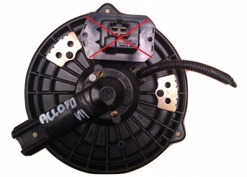 фото №1, Повітродувка обігрівача honda accord vii 7 оригінал