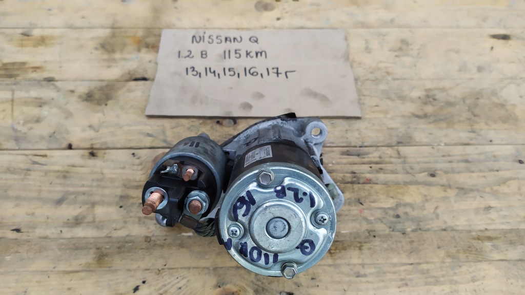 фото №9, Nissan qashqai j11 стартер 23300 4979r 1.2 digt