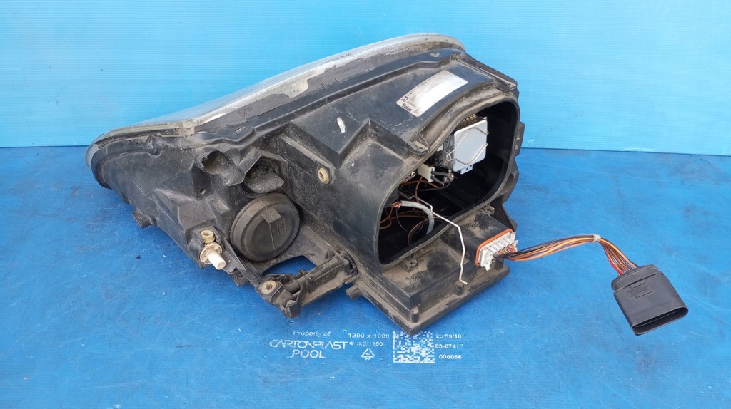 фото №11, Фара лампа правая перед eu 7l5 ксенон porsche cayenne