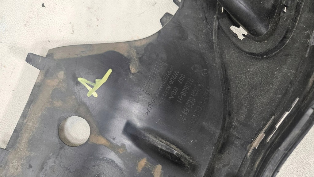 фото №8, Накладка спойлер бампера задня задній mercedes c-klasa w206 a2068854803