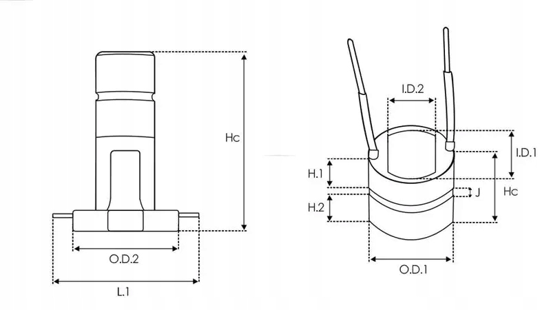 фото №4, Komutator генератора asl9082s as-pl