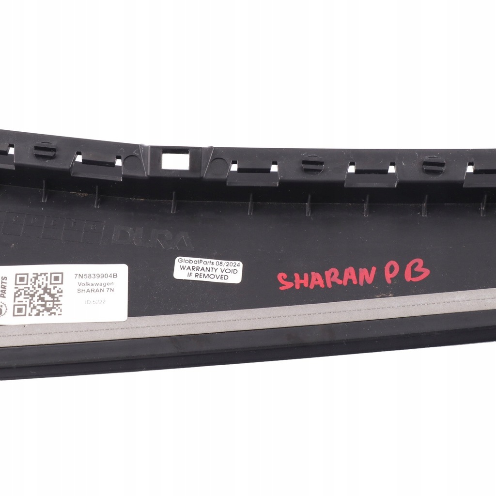 фото №11, Volkswagen sharan 7n молдинг защита стойка дверь правый задняя 7n5839904b